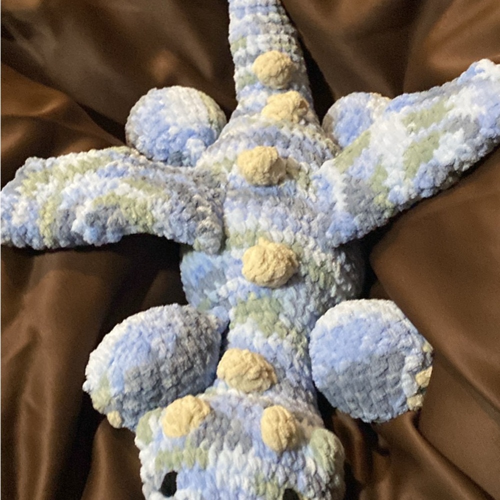 Cuddly Dino Plush Toy - Blue and Green